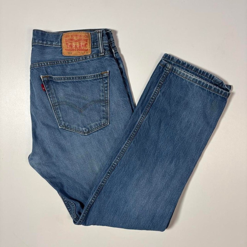 Levi's 505 Medium Wash Jeans - W36 L32